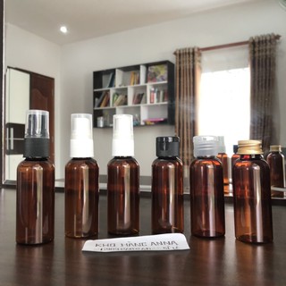 CHAI PET NHỰA TRONG SUỐT NẮP NHÔM 10ml/ 30ml/ 50ml/ 70ml/ 100 CHAI NHỰA ĐỦ KÍCH CỠ- CHAI NHỰA NẮP NHÔM bạc TRONG SUỐT