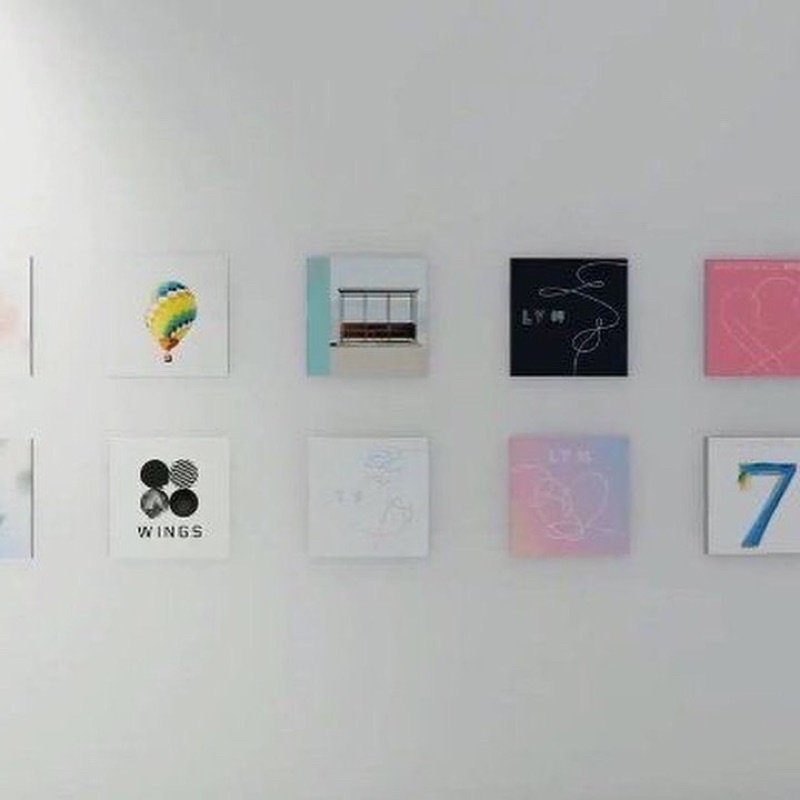 Tấm bìa album nhóm nhạc Hàn Quốc BTS dày 5mm