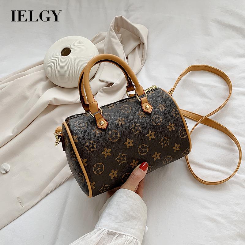 Túi đeo chéo mini da pu phong cách retro cho nữ