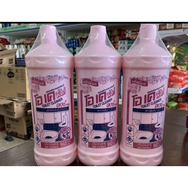 nước tẩy bồn cầu thái