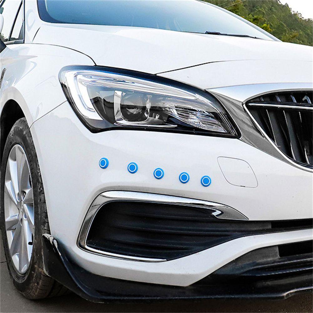 Set 10 Miếng Dán Góc Cạnh Xe Hơi Chống Va Chạm Chống Trầy Xước Hình Tròn Tiện Lợi