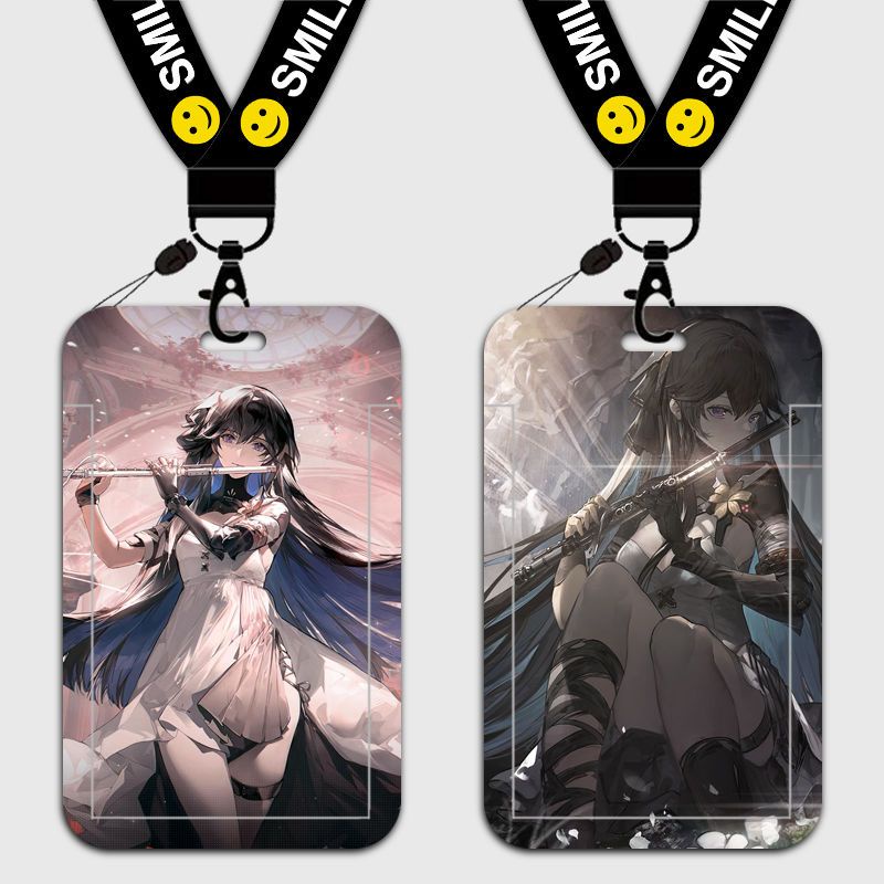 GRAY RAVEN: PUNISHING school card set custom high-value keychain slide cover hanging neck hard shell battle double Pamish Selena Lanyin phantom