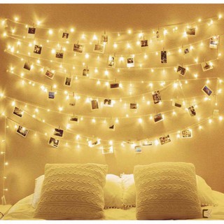 Dây đèn nháy đom đóm trang trí fairy light cắm điện 4m Decor 4.0