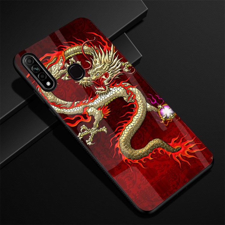 Ốp Lưng OPPO A31 2020 mặt kính cường lực cao cấp thiết kế Độc Quyền