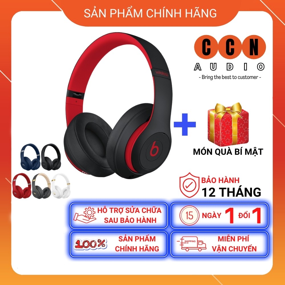 Tai nghe Beats Studio 3 Wireless âm thanh cực hay, tai nghe không dây âm thanh cực đỉnh