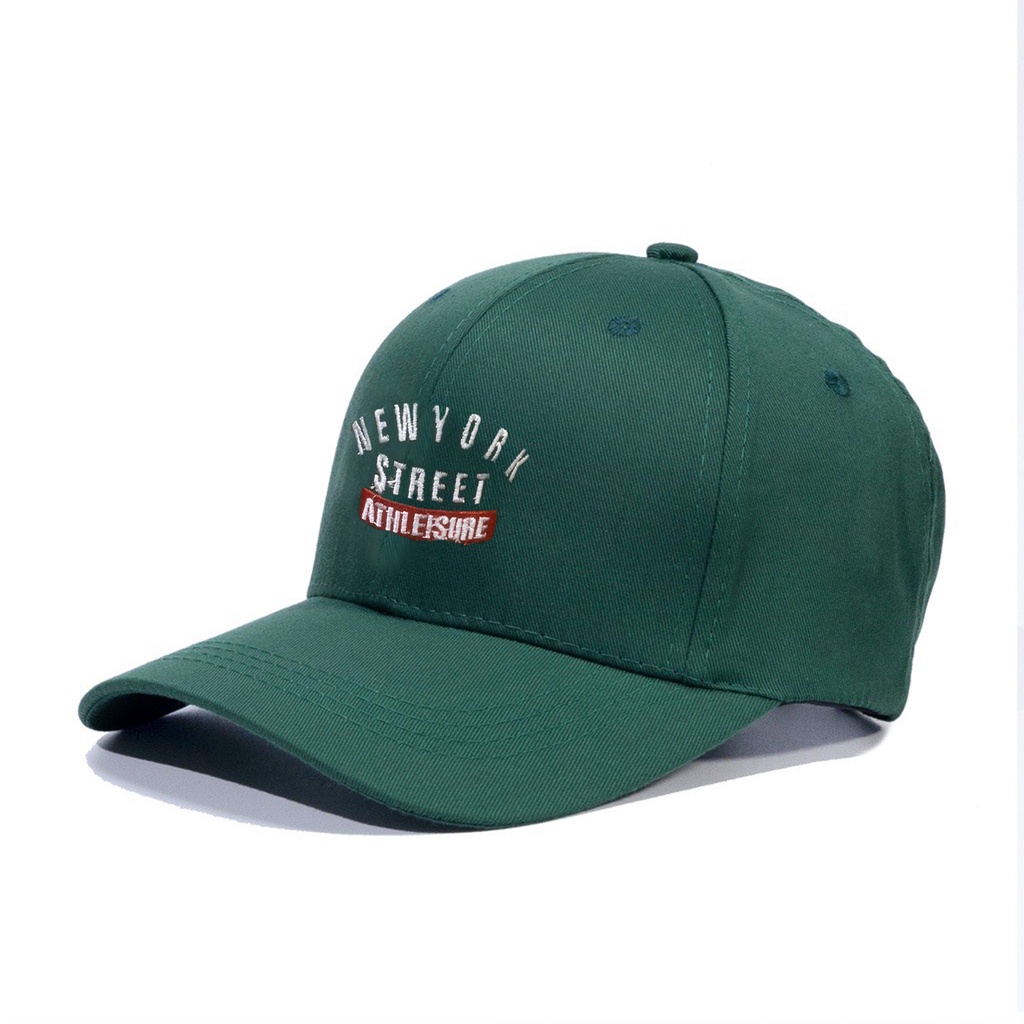 Mũ Lưỡi Trai Nón Kết Nhung Xanh rêu Cao Cấp Thêu Chữ Đa dạng Brooklyn Awesome Phong Cách Ulzzang Form Unisex Nam Nữ
