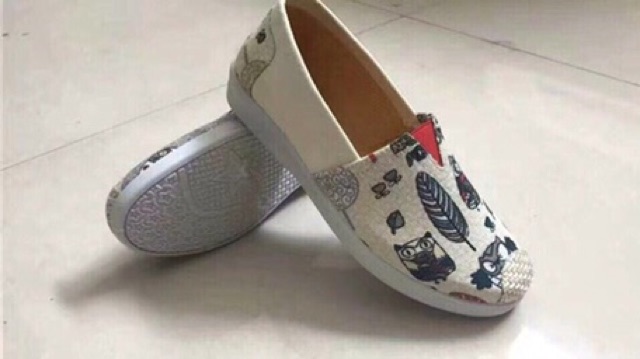 Giầy slip on hình cú dễ thương | BigBuy360 - bigbuy360.vn