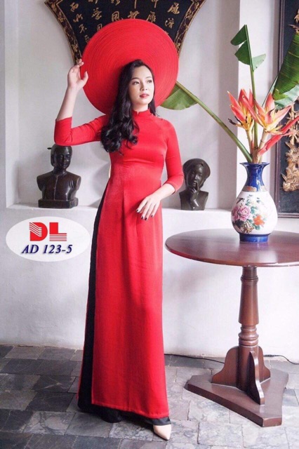 ÁO DÀI TRUYỀN THỐNG TRƠN VẢI LỤA CC-LẺ RẺ NHƯ BUÔN