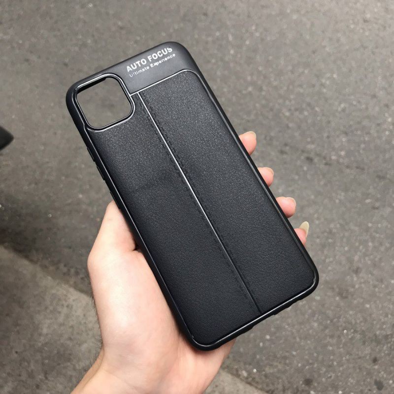 ốp lưng vân da realme c11 chống số auto focus