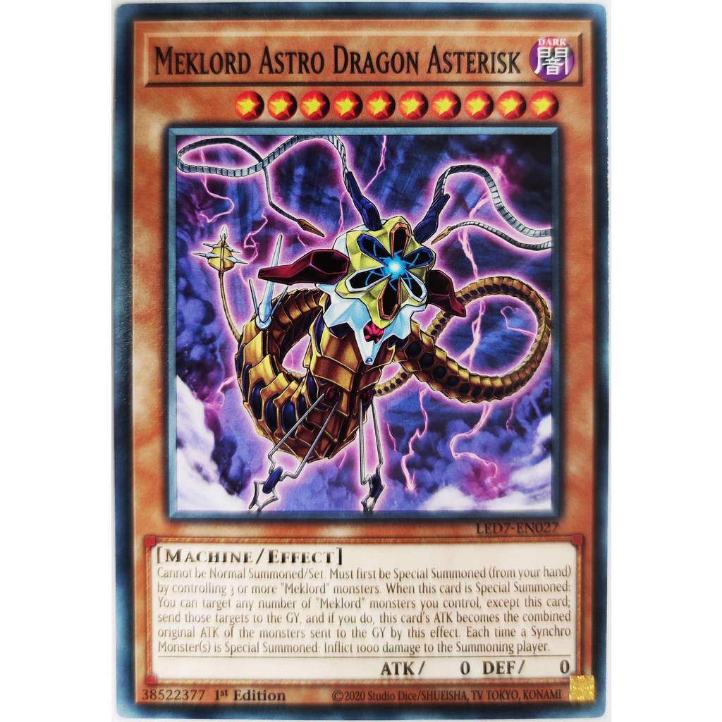 Meklord Astro Dragon Asterisk |EN| Common