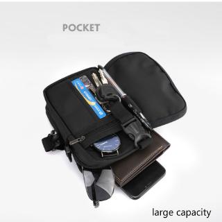 Small Diagonal Nylon Bag