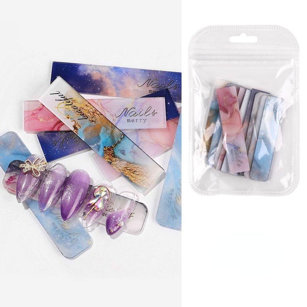 Giá Đỡ Trưng Bày Móng Tay Giả Góc Tròn / Vuông Trưng Bày