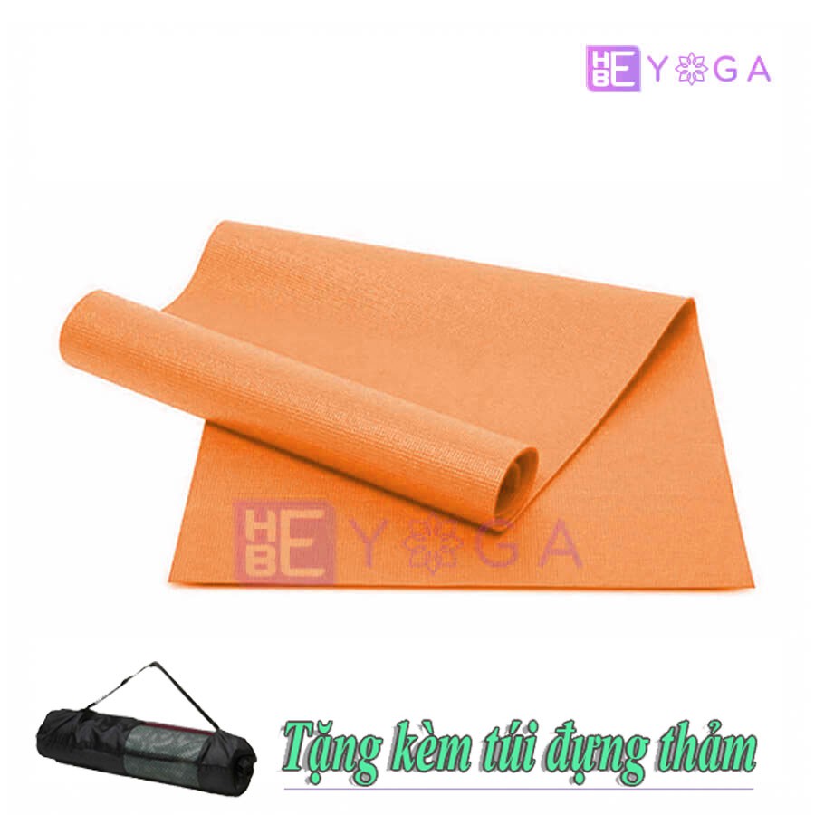 [Mã MASOG20K giảm 20K đơn 50K] Thảm Tập Yoga Ribobi 6mm Màu Nâu Tặng Kèm túi