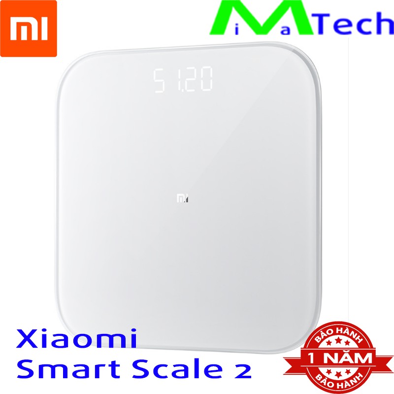 Cân Thông Minh Xiaomi Gen 2 Cân Điện Tử Xiaomi Scale 2 Universal 2020 Bản Quốc Tế Chính Hãng Bảo Hành 1 Năm