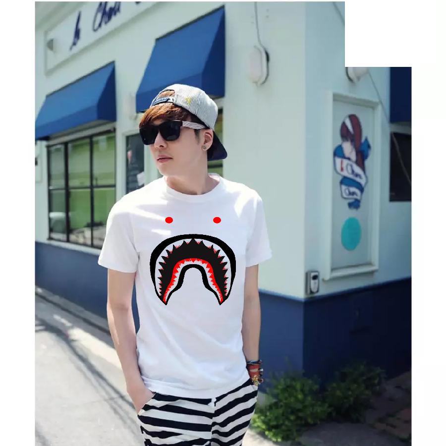 Áo Bape - Áo thun A Bathing Bape shark cá mập mtt252