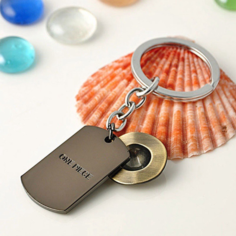 Tmdbyx  Móc Khóa Hình Dáng Đầu Lâu Xinh Xắn Phong Cách Anime One Piece