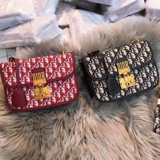 Túi xách DIOR ( đen , đỏ )