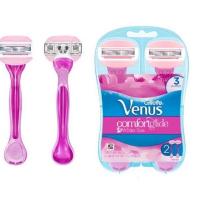 Dao cạo Gillette Venus Spa đầu bơ và Gillette Venus Sensitive