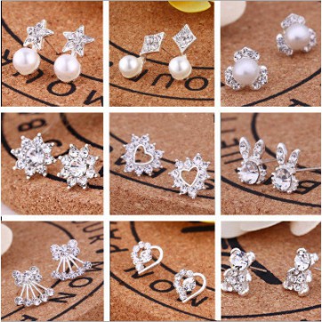 TOP Bông tai nữ phong cách Hàn Quốc kiểu dáng nhỏ gọn độc đáo dễ thương cá tính đẹp trẻ trung mới nhất 2021