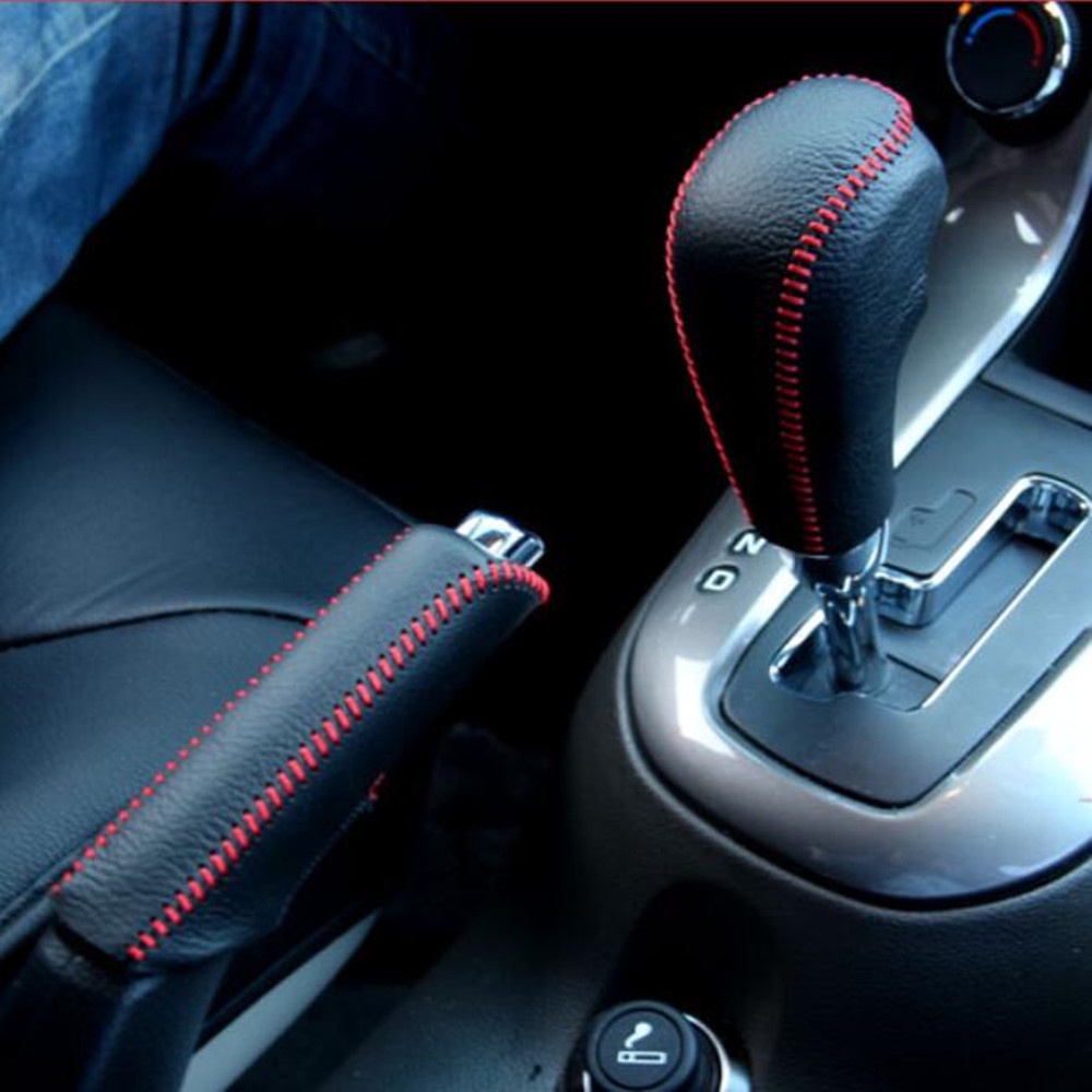 Bọc Da Cho Cần Số Xe Hơi Chevrolet Chevy Cruze 2009-2015 AT
