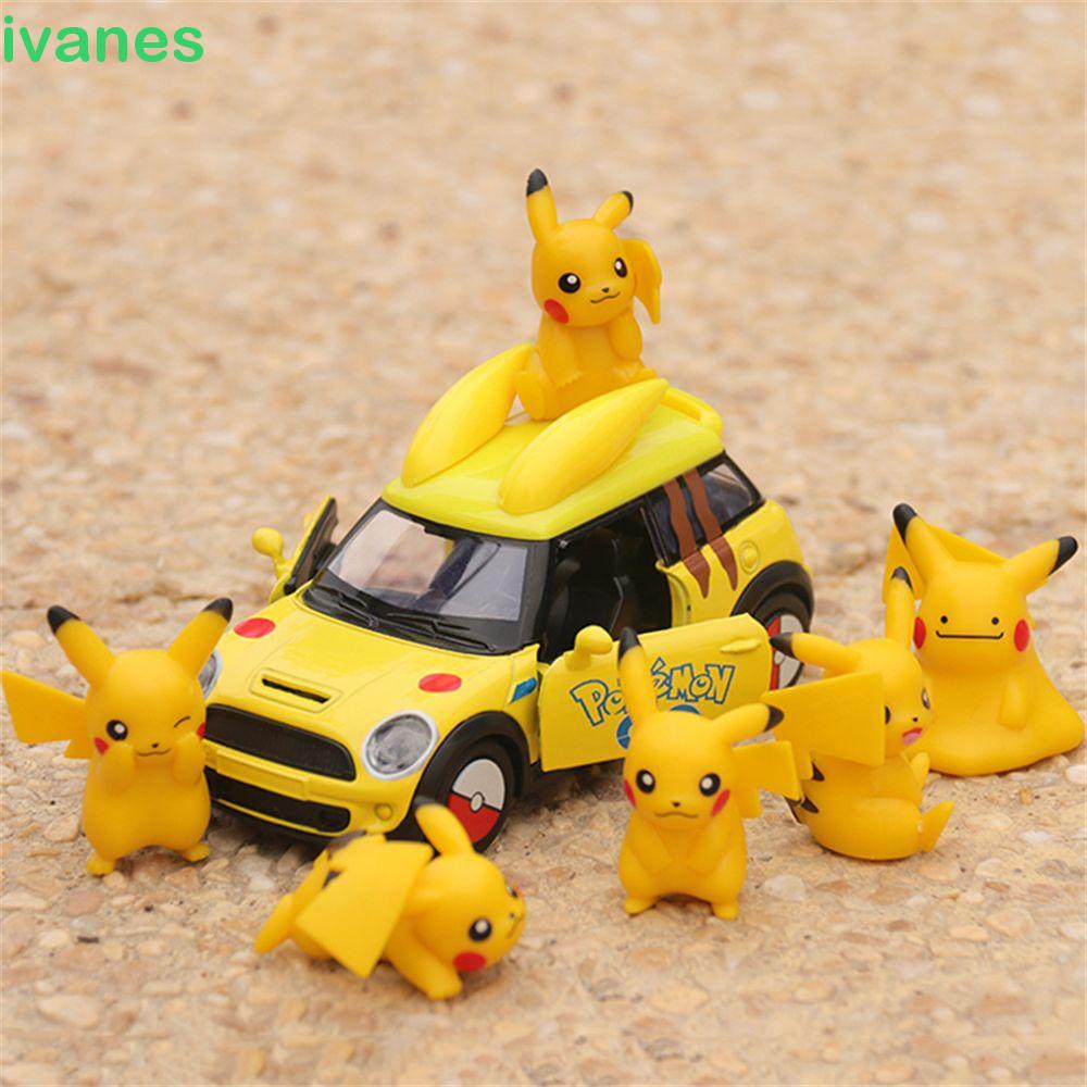 Set 10 mô hình Pikachu Nhật Bản dễ thương dùng trang trí