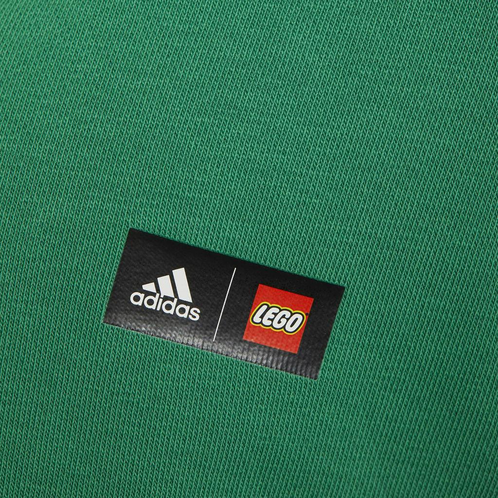 adidas Phong cách sống Bộ Track Suit 3 Sọc adidas x Classic LEGO® Trẻ em màu xanh lá H26650