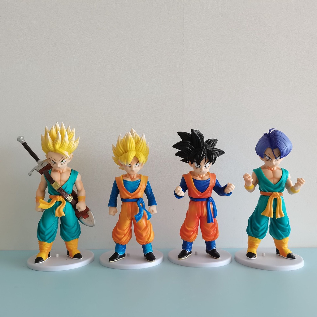 Mô Hình Nhân Vật Super Saiyan Trunks Son Goten Trong Phim Bảy Viên Ngọc Rồng Z Bằng PVC Dành Cho Trẻ Em