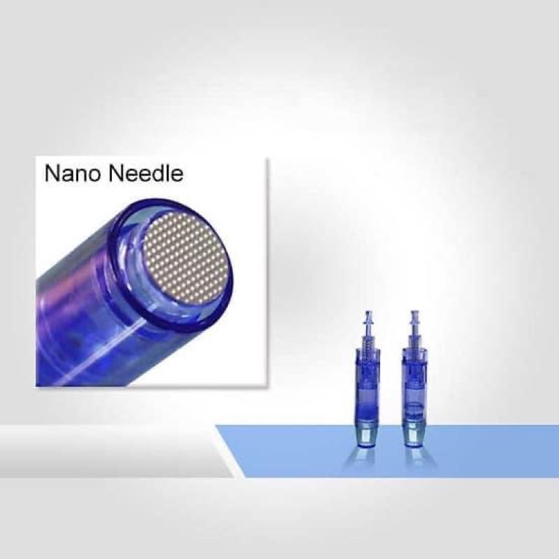 Đầu nano, kim 12 và kim 36 máy lăn kim MyM,dr pen