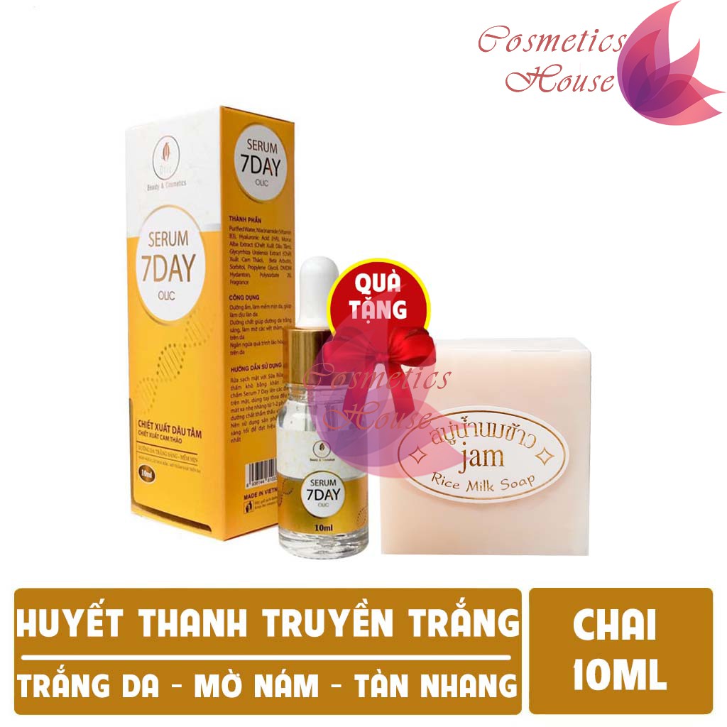 Serum Huyết Thanh Truyền Trắng 7day Olic (Chính Hãng)