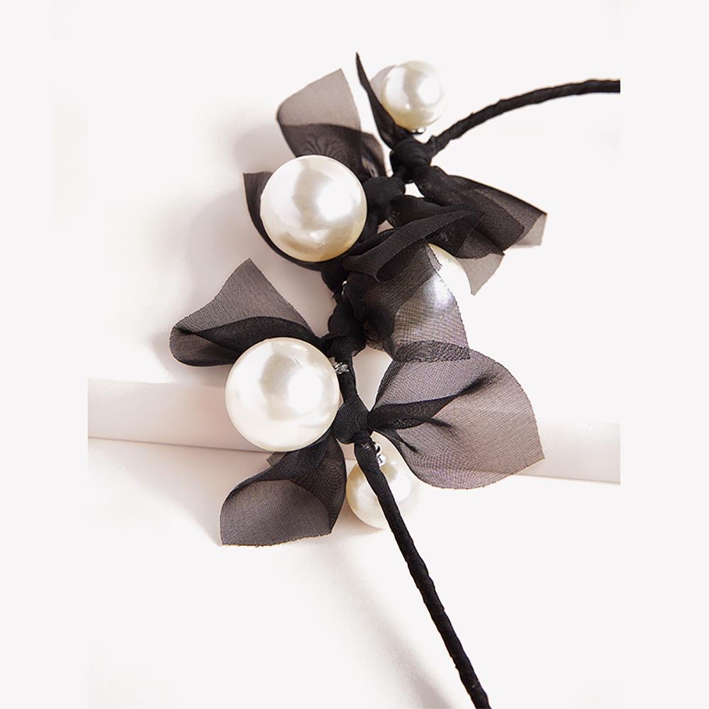 Băng Đô Cài Tóc Giả Bông Tai Có Thể Tháo Rời Cho Nữ