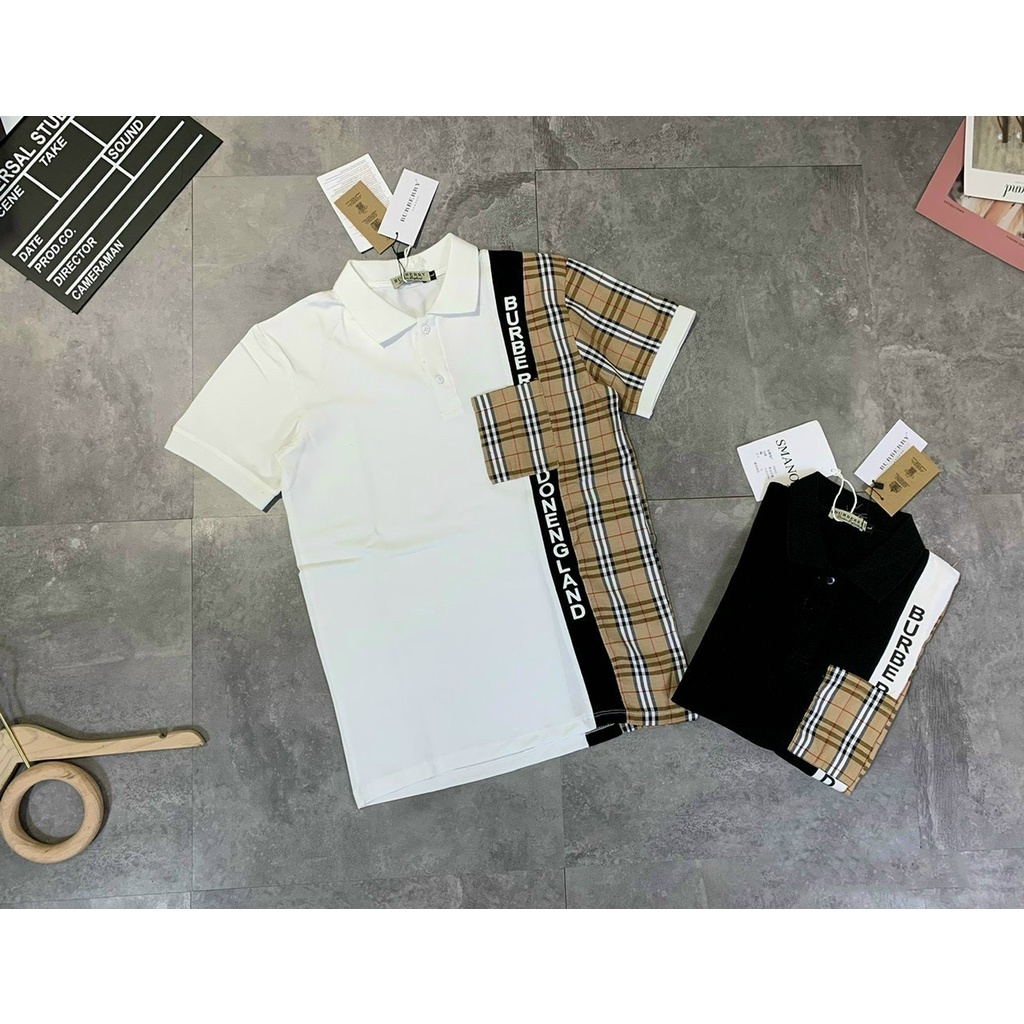 Áo polo thời trang nam, phối viền kẻ, cổ bẻ, polo kẻ viền, polo cổ bẻ, hàng đẹp, vải mịn mềm