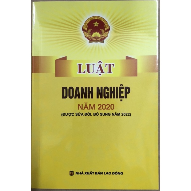 Sách Luật Doanh nghiệp năm 2020 (sửa đổi, bổ sung năm 2022) | BigBuy360 - bigbuy360.vn