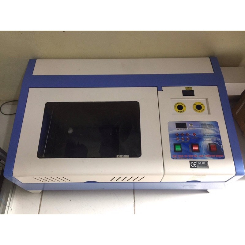 Máy Laser CO2 3020 50W - Cắt khắc - Tặng kèm máy tính