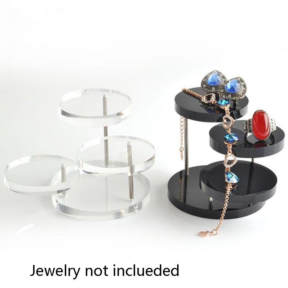 CONOPERY Giá Đỡ Trang Sức 3 Ngăn Bằng Acrylic Tiện Dụng