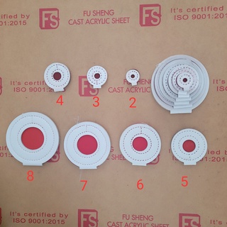 Bô b.i.a mục tiêu từ 2cm tới 8cm bằng da