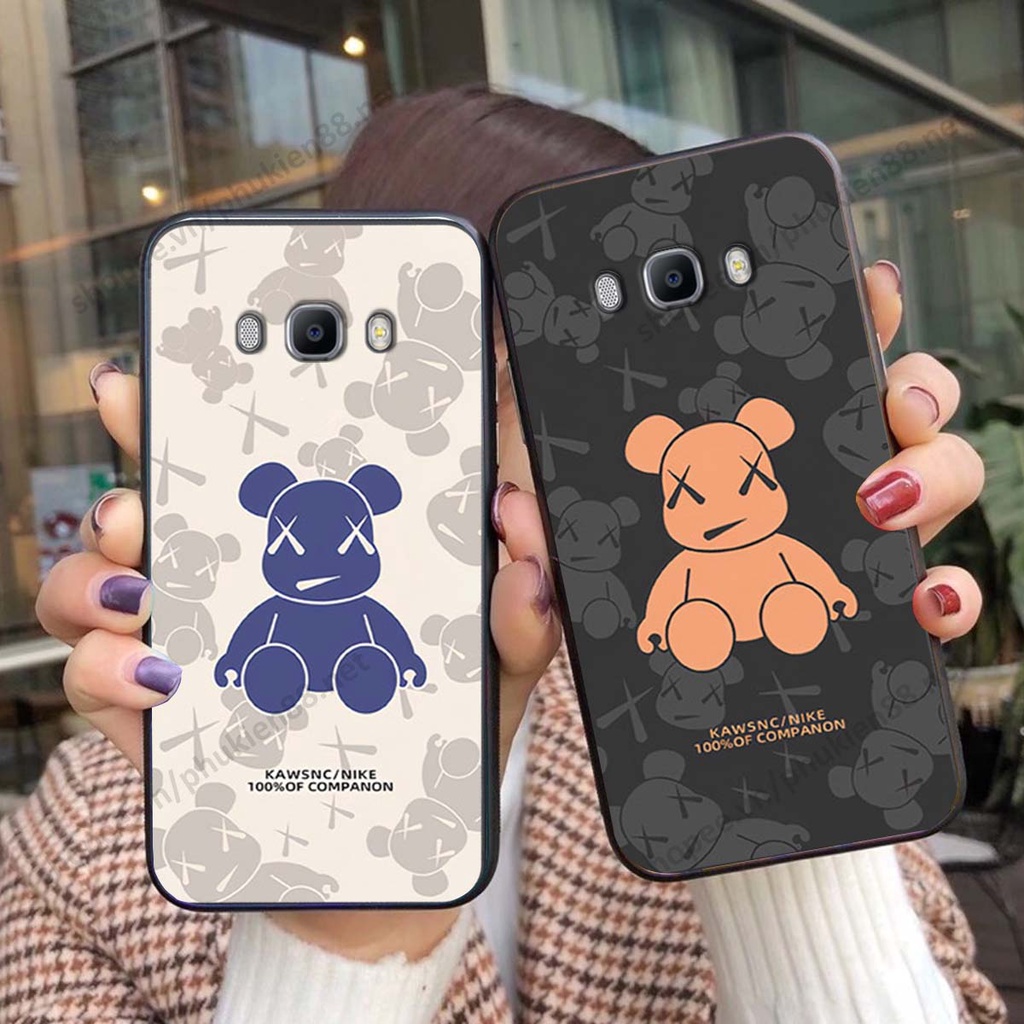 Ốp lưng Samsung J5 / J7 2016 / J510 J710 hình Robot Bear, Kawsnc bảo vệ điện thoại
