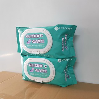 Khăn ướt Queen Care (125 tờ/gói)