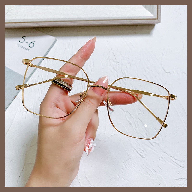 Kính Mát Gọng Vuông Thay Đổi Màu Sắc Phong Cách Đường Phố Đơn Giản Thời Trang Cho Nữ