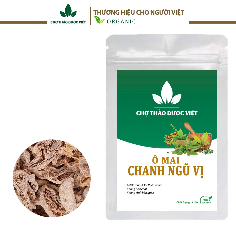Ô mai chanh ngũ vị 100g - Chợ Thảo Dược Việt