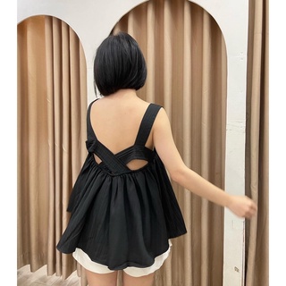 ÁO DÂY BABYDOLL HỞ LƯNG