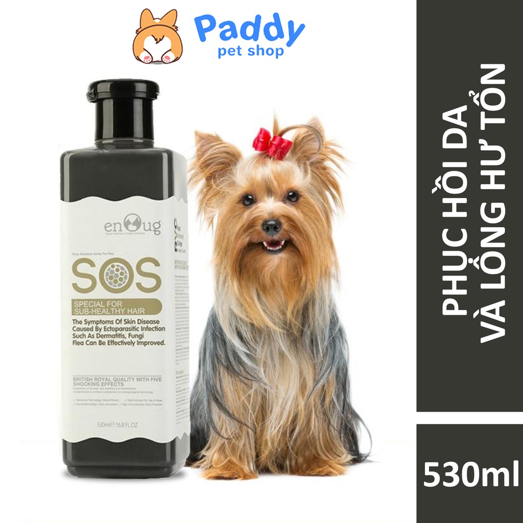 Sữa Tắm SOS Sub-Healthy Phục Hồi Lông Hư Tổn Cho Chó Mèo (530ml)
