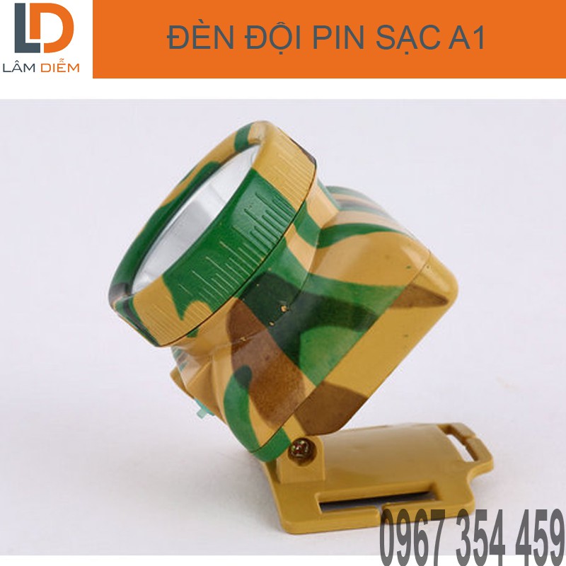 Đèn đội đầu pin sạc A1