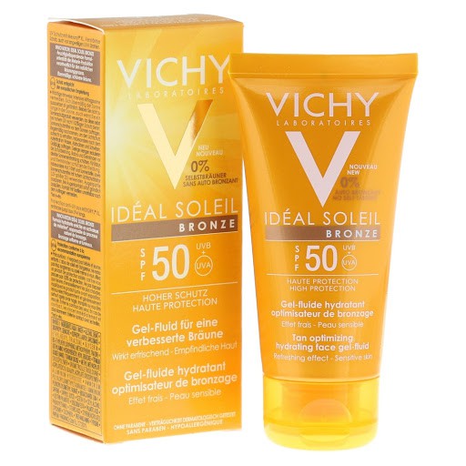 Kem Chống Nắng Vichy SPF 50 Ideal Soleil 50ml