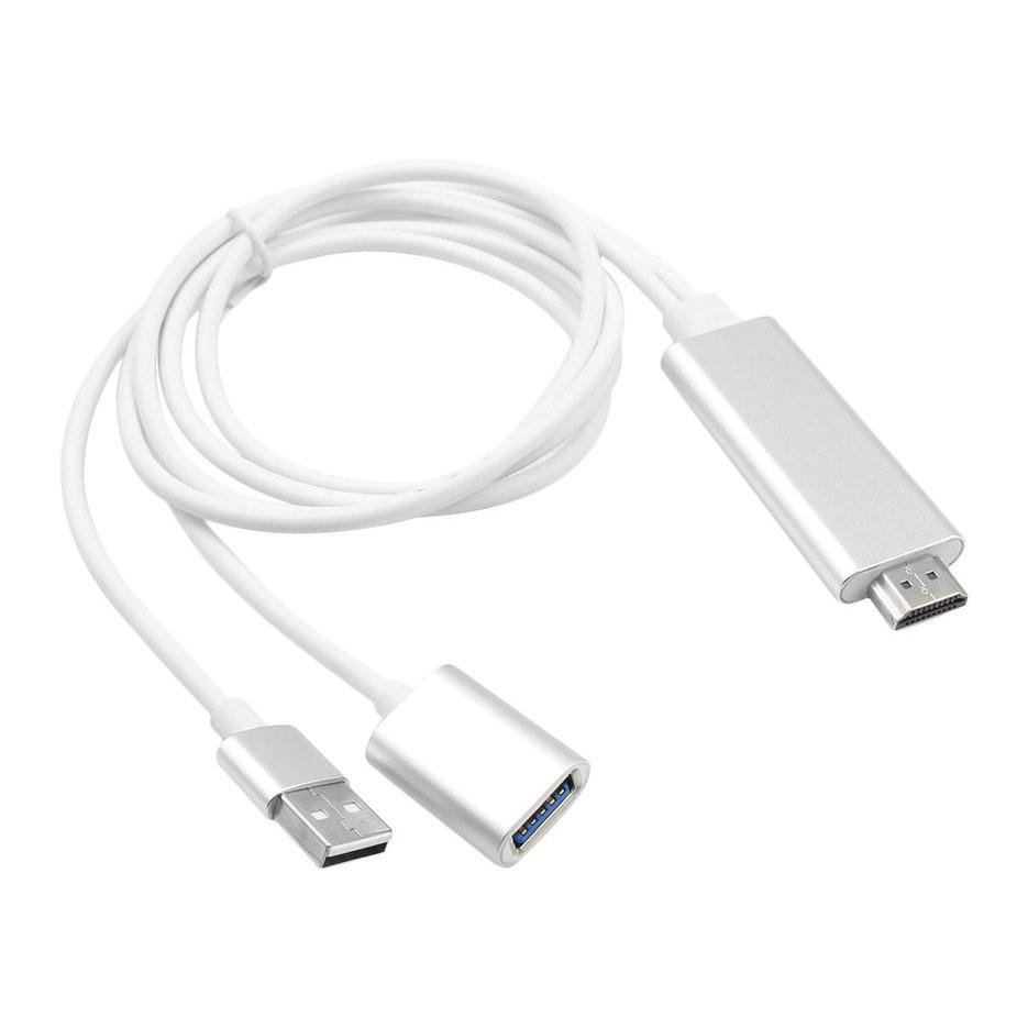 [FREESHIP] CÁP HDMI TỪ ĐIỆN THOẠI LÊN TIVI (TYPE-C, MICRO-USB, IPHONE)