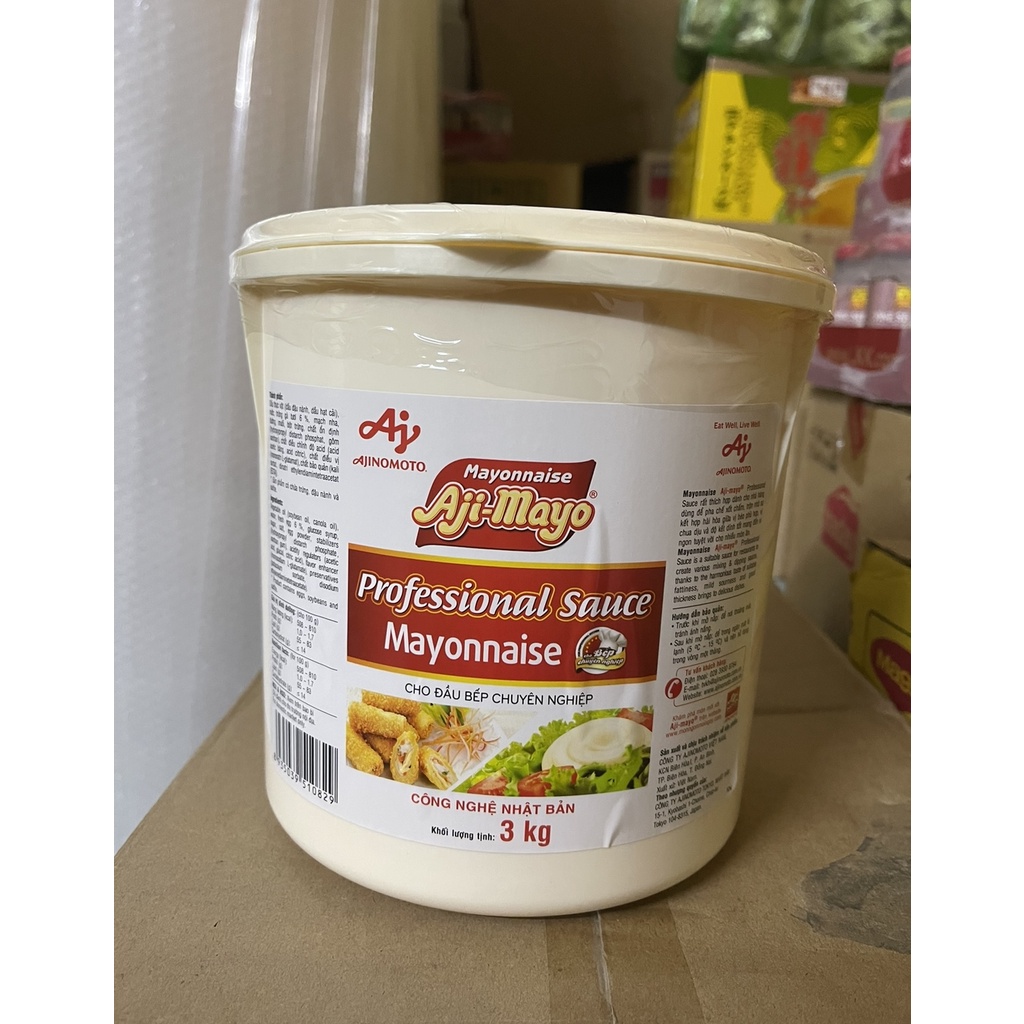 Sốt mayonnaise Aji-mayo 3kg