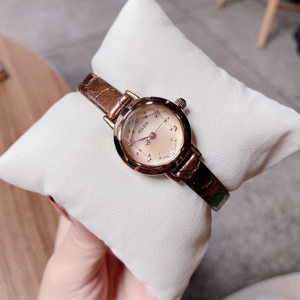 Julius Official | Đồng hồ nữ Julius JA-482 dây da
