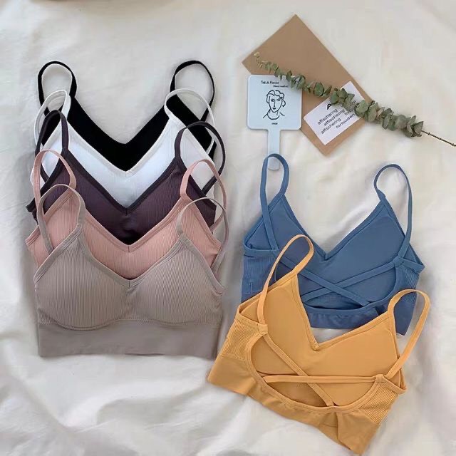 Áo bra len tăm tập gym, yoga dáng thể thao💞💞FREESHIP💞💞 bra dây chéo lưng siêu hot M12 | BigBuy360 - bigbuy360.vn