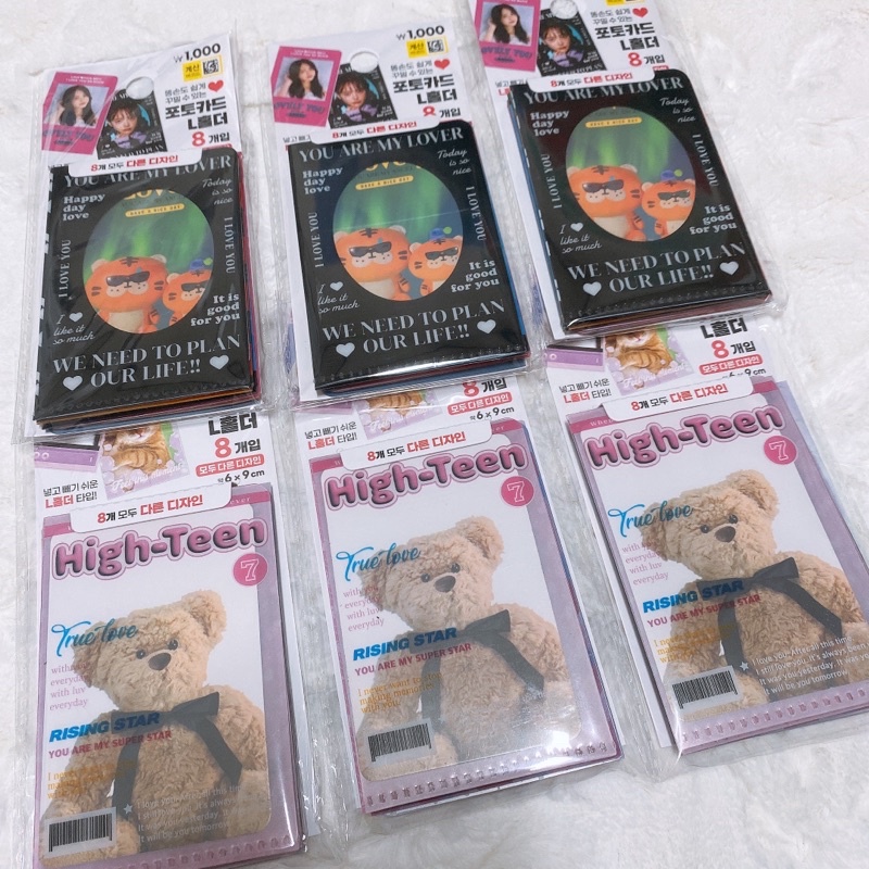 BÌA ĐỰNG ẢNH PHOTOCARD L-HOLDER - DAISO HÀN QUỐC