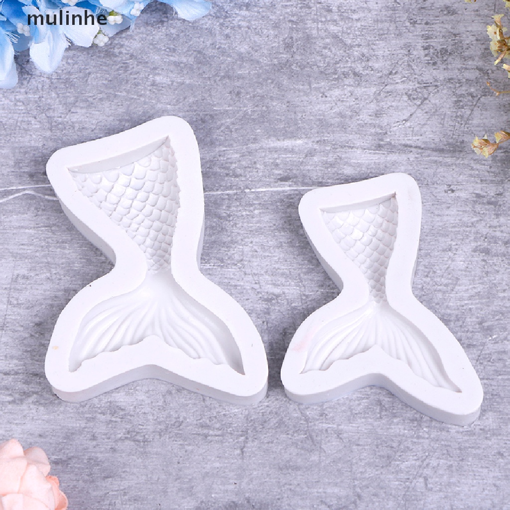 Khuôn silicone tạo hình đuôi cá làm bánh kẹo