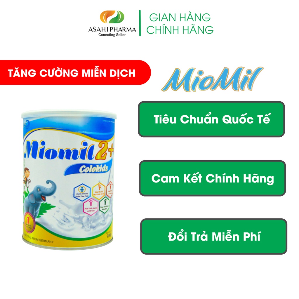 Sữa bột dinh dưỡng cho trẻ sơ sinh, trẻ sinh non, trẻ thiếu sữa mẹ MIOMIL Colokids 900g